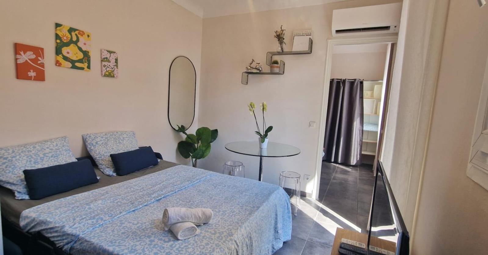 Le Cocon Nicois Au Coeur De La Ville - Clim Nice Ngoại thất bức ảnh